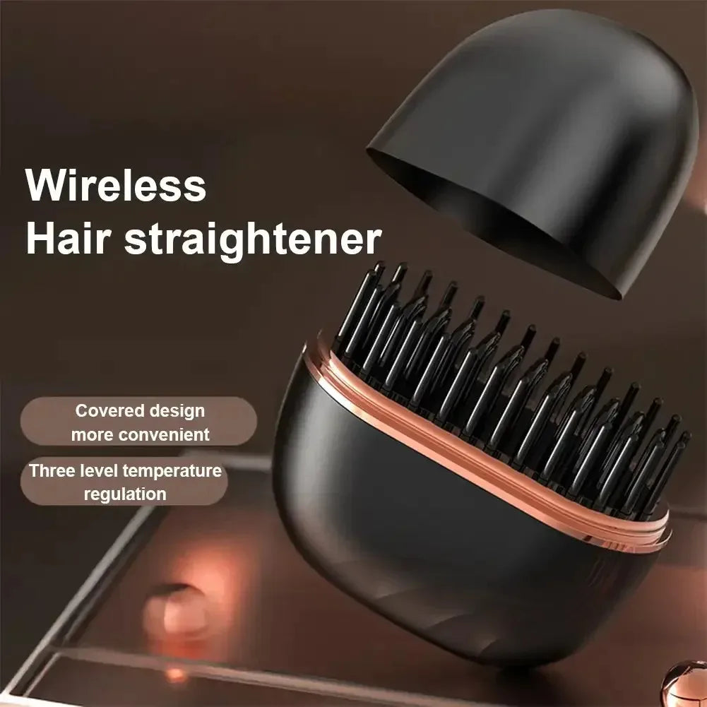 VELYN™ Draadloze Haarborstel – Steil & Glanzend